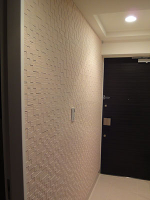 エコカラットでオシャレな空間に エコカラットでオシャレな空間に